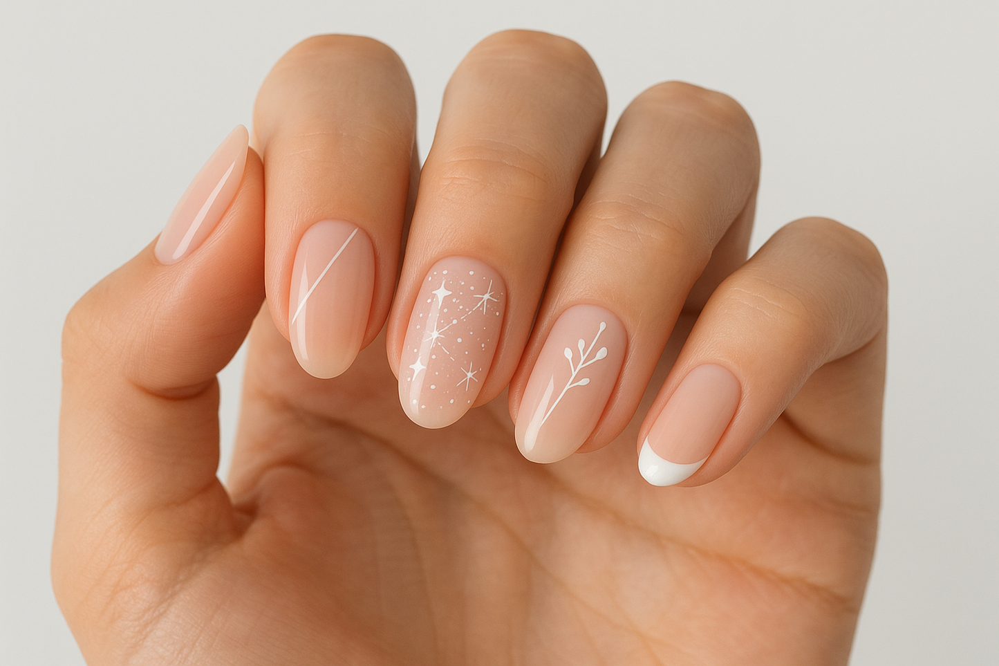 Use the same nail color for all nails