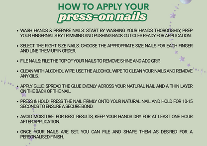 BubbleGum - Press Ons