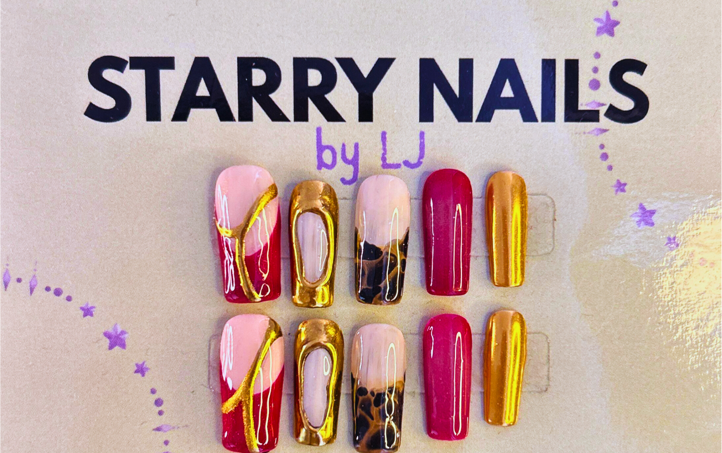 BubbleGum - Press Ons